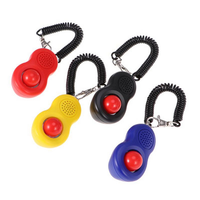 4gab Pet Cat Dog Training Clicker Kit Ekskluzīvs apmācību humanizēts zinātnisks profesionāls dizains mājdzīvnieku rīku komplekts ar rokas siksniņu