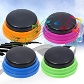 Записваем говор, лесен за носене, запис на глас, бутон за звук за деца, домашни кучета, интерактивна играчка, бутони за отговаряне, парти шумоизточници