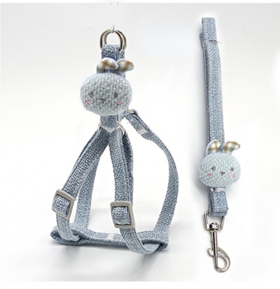 Lemmiklooma rihm koerarihm Küülikurihm Multikas koerarihm kassirihm lemmikloomatarve Koerarihm ja kaelarihma komplekt kutsikarihmade kassipoegade kaelarihm