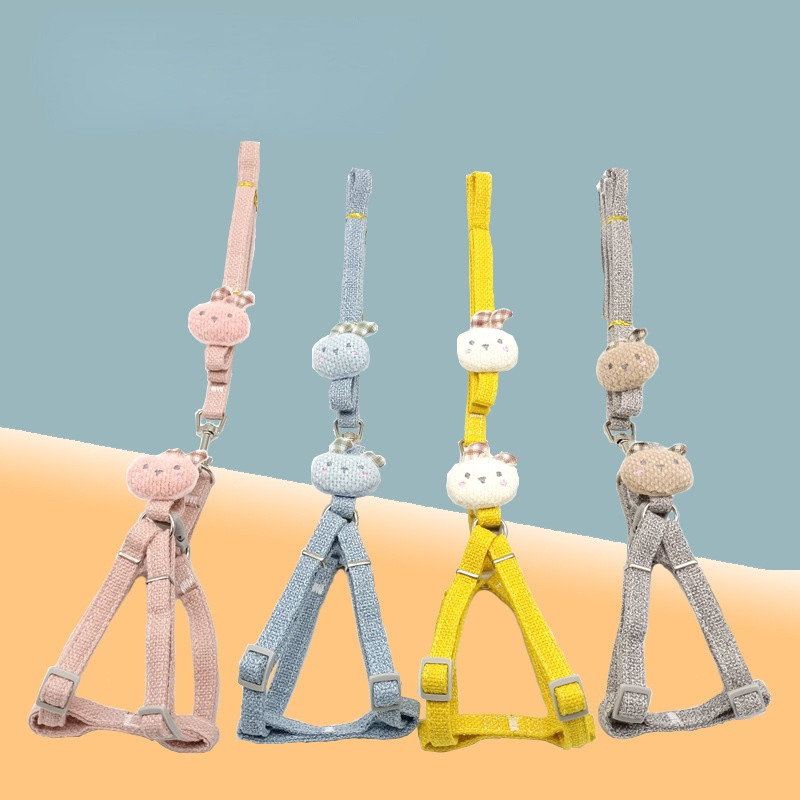 Lemmiklooma rihm koerarihm Küülikurihm Multikas koerarihm kassirihm lemmikloomatarve Koerarihm ja kaelarihma komplekt kutsikarihmade kassipoegade kaelarihm