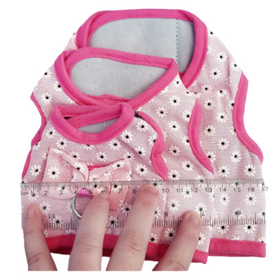 Câine ceașcă de ceai Chihuahua ham vestă cu plasă din plumb XXXS XXS XS pentru Tiny Kitty Cat Yorkie vestă moale Set cu lesă, iepure, pisică, cățeluș