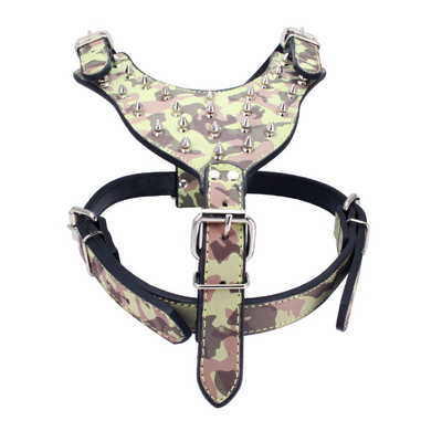 Σετ λουριών λουριών με λουρί για κολάρο με λουρί με αντιεκρηκτική προστασία για κατοικίδιο με πριτσίνια πανκ στυλ σκύλου Αξεσουάρ για εξωτερικούς χώρους για σκύλους