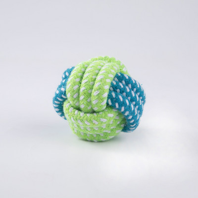 Naminių šunų medvilninės virvės kramtomieji žaislai Natūralios medvilnės plaunamas patvarus vilkikas Didelių mažų šunų žaislas Interaktyvus medvilninės virvės Naminių gyvūnų reikmenys