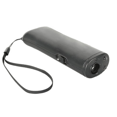 ChanFong Ultrasonic Dog Cat Repeller Infrared Laser Chaser Mini Portable Trainer Animal Trainer Bark Stop Control Device Set Supplies