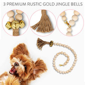 Door Training Door Bell Dog Dressing Durų Skambutis Šunų Skambučiai Durų Dresūra Mažiems Vidutiniams Ir Dideliems Šunims Mokymas Naminių gyvūnėlių Tualete