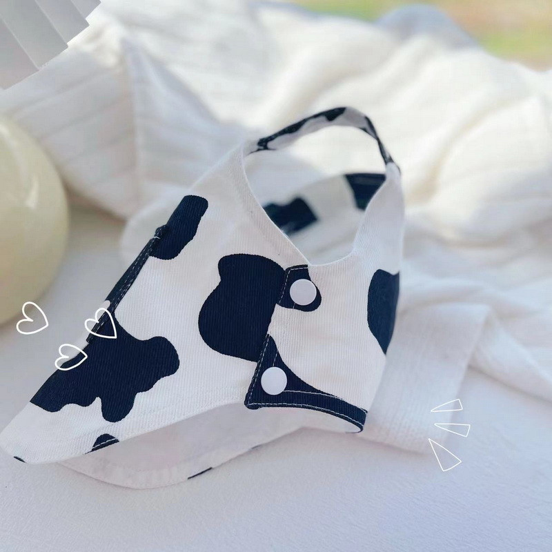 Set de lesă pentru ham pentru pisici pentru câini, drăguț cu imprimeu de vaci, ham pentru animale de companie, vestă denim, cățeluș, rochie pentru câini mici, fustă, haine, articole pentru animale de companie chihuahua