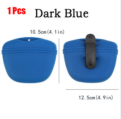 Geantă portabilă pentru antrenament pentru câini, gustare pentru animale de companie, talie, tratare pentru pisici, gustare, momeală, obediență, agilitate, buzunar pentru depozitarea hranei în aer liber pentru animale de companie.