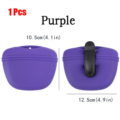 Geantă portabilă pentru antrenament pentru câini, gustare pentru animale de companie, talie, tratare pentru pisici, gustare, momeală, obediență, agilitate, buzunar pentru depozitarea hranei în aer liber pentru animale de companie.