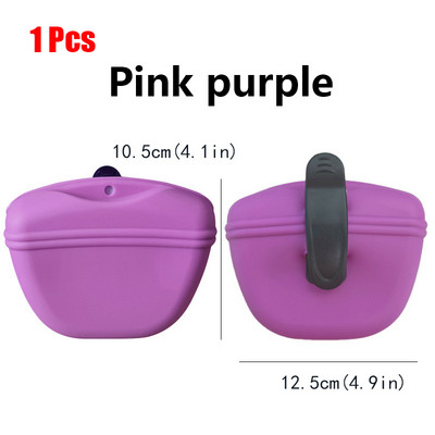 Geantă portabilă pentru antrenament pentru câini, gustare pentru animale de companie, talie, tratare pentru pisici, gustare, momeală, obediență, agilitate, buzunar pentru depozitarea hranei în aer liber pentru animale de companie.