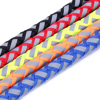 Width Reflective Strap Σετ λουριών και λουριών σκύλου Round Wave Nylon Leashes γιλέκο για μικρομεσαίους σκύλους Chihuahua Pet Shop