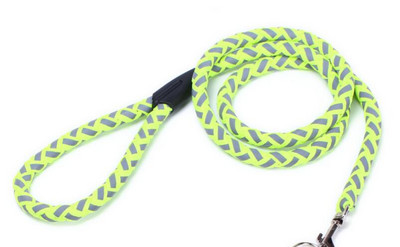 Width Reflective Strap Σετ λουριών και λουριών σκύλου Round Wave Nylon Leashes γιλέκο για μικρομεσαίους σκύλους Chihuahua Pet Shop