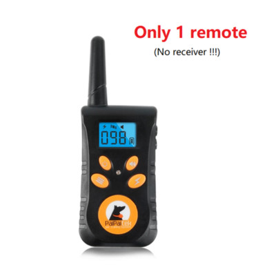 Guler de dresaj de câini cu vibrații Guler de dresaj pentru câini cu telecomandă 800 de metri, zgarda reîncărcabilă impermeabilă, afișaj LED pentru câini de toate dimensiunile