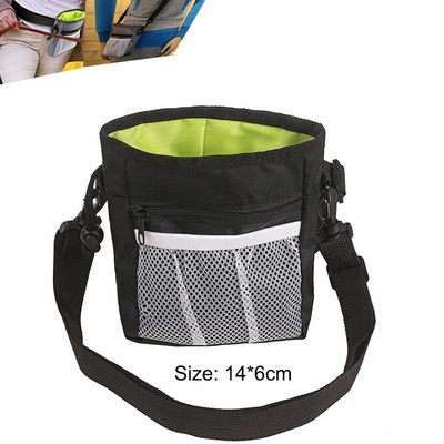 Prijenosna torba za poslastice za pse Vanjska torbica za poslastice za pse za dresuru Vreća za hranjenje Velik kapacitet Trener za kućne ljubimce Torba oko struka Potrepštine za pse