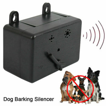 Συσκευή υπερήχων κατά του γαβγίσματος Pet Dog 2020 New Fashion Black Sonic Silencer Tools Pet Dog Home Outdoor