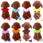 Harnaș pentru câini mici, 10 culori, lesă din nailon, frumusețe pentru cățeluș cu aripă de înger, ham rezistent la evadare pentru pisici, iepure, chihuahua pug