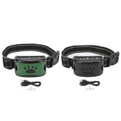 USB elektriline haukumisvibratsioon laetav koerte treeningkaelarihm haukumisvastane kaelarihm lemmikloomakoera haukumisvastane seade koerapeatus