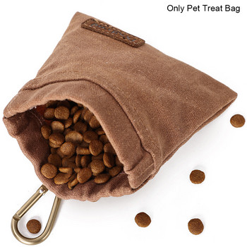 Преносима чанта за лакомства за кучета за тренировки Външна торбичка за лакомства за кучета Носи торбичка за храна, торбичка за изпражнения Чанта за съхранение на закуски за кученца Поясна чанта за домашни любимци