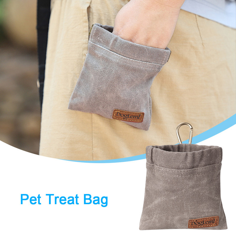 Geantă portabilă de dresaj pentru câini Husă de tratare în aer liber pentru câini Poartă săculeț pentru caca de mâncare Pungă pentru depozitare gustări pentru cățeluș Geantă de talie pentru animale de companie
