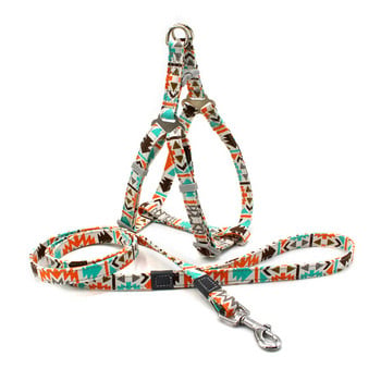 No Pull Dog Harness Set Bohemian Style Leash Puppy Kitten αναπνεύσιμο γιλέκο Σετ λουριών One Piece Νέα αξεσουάρ μόδας για σκύλους