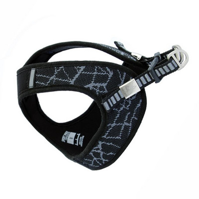 Ham pentru câini din nailon reflectorizant 3M, vestă pentru câini, fără plasă de tragere, hamuri ajustabile pentru animale de companie pentru buldog francez Pitbull