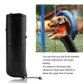 Pet Dog Repeller Anti Barking Stop Bark Trainer Device Trainer 3 σε 1 Anti Barking Ultrasonic Without Battery