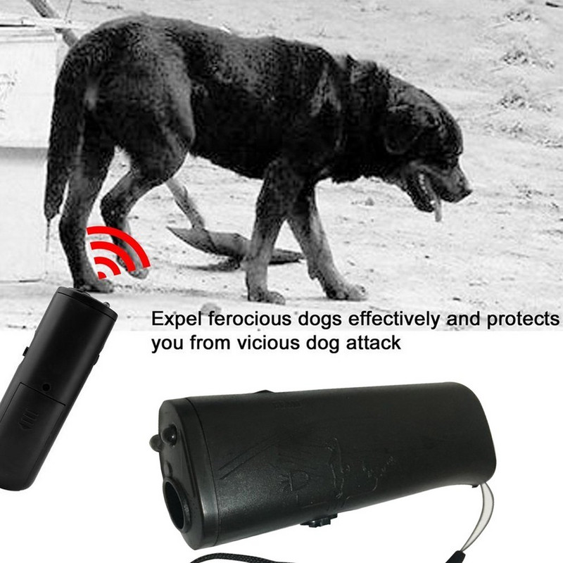 Pet Dog Repeller Anti Barking Stop Bark Trainer Device Trainer 3 σε 1 Anti Barking Ultrasonic Without Battery