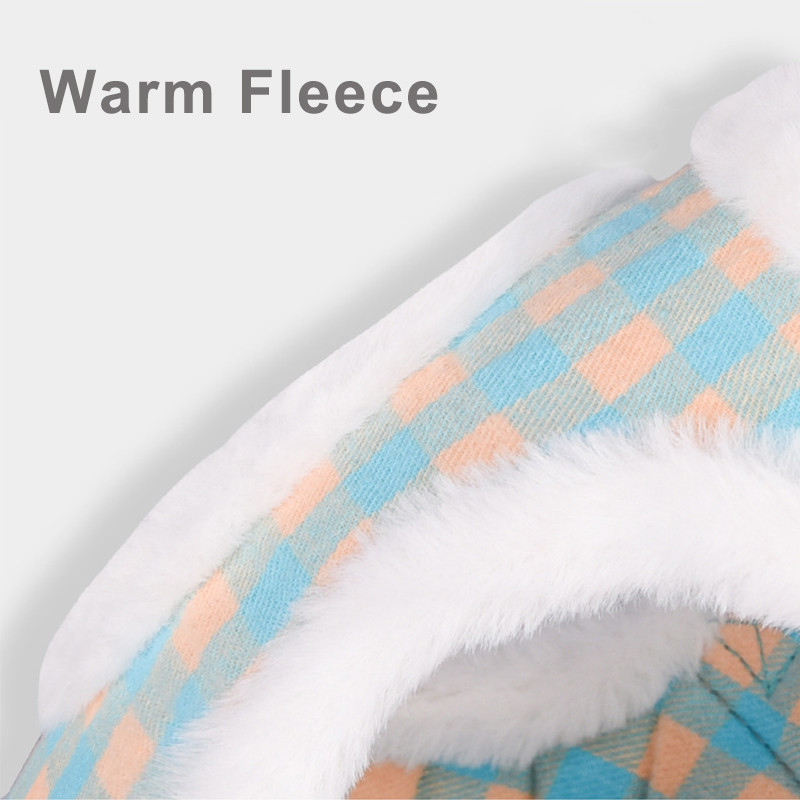 Talvine soe karusnaha lemmikloomakoera rakmete jalutusrihma komplekt reguleeritav helkur Chihuahua kutsika kassi rakmete vest väikestele koertele Yorkie