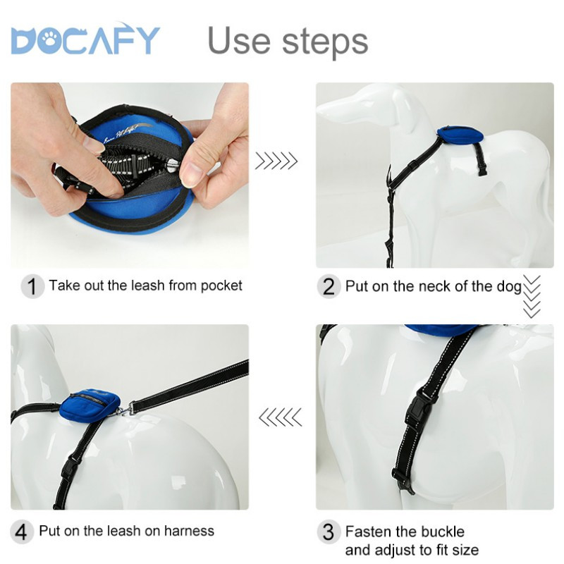 Docafy kaasaskantav koerte treeniv vöökott Koerte kuulekus Agility õues söödahoidmise kott Toidupreemia vöökott rakmetega