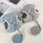 Λουρί για περπάτημα Διχτυωτό λουρί στήθους Σκυλί με λουρί για κατοικίδια αναπνεύσιμο Μικρό μεσαίο γάτα Σκύλος Τσιουάουα Κομψά πρακτικά προμήθειες για κατοικίδια YZL