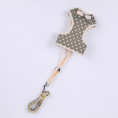 Λουρί για περπάτημα Διχτυωτό λουρί στήθους Σκυλί με λουρί για κατοικίδια αναπνεύσιμο Μικρό μεσαίο γάτα Σκύλος Τσιουάουα Κομψά πρακτικά προμήθειες για κατοικίδια YZL