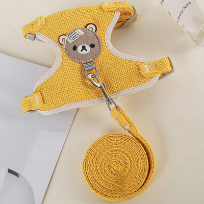 Λουρί για περπάτημα Διχτυωτό λουρί στήθους Σκυλί με λουρί για κατοικίδια αναπνεύσιμο Μικρό μεσαίο γάτα Σκύλος Τσιουάουα Κομψά πρακτικά προμήθειες για κατοικίδια YZL