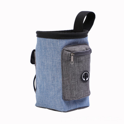 1PC Torbica za poslastice za kućne ljubimce za vanjske prijenosne torbe za dresuru pasa Spremnik za hranu Puppy Snack Nagradna torbica oko struka 15x15x17cm