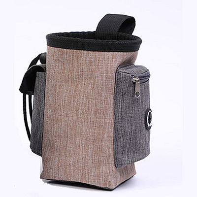 1PC Torbica za poslastice za kućne ljubimce za vanjske prijenosne torbe za dresuru pasa Spremnik za hranu Puppy Snack Nagradna torbica oko struka 15x15x17cm