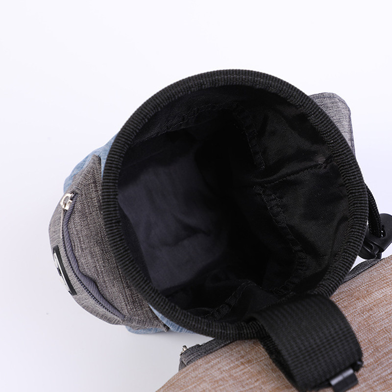 1PC Torbica za poslastice za kućne ljubimce za vanjske prijenosne torbe za dresuru pasa Spremnik za hranu Puppy Snack Nagradna torbica oko struka 15x15x17cm