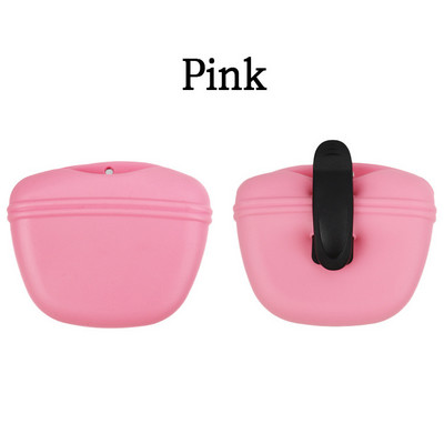 Geantă de hrană pentru câini din silicon pentru animale de companie Geantă portabilă pentru antrenament pentru câini.