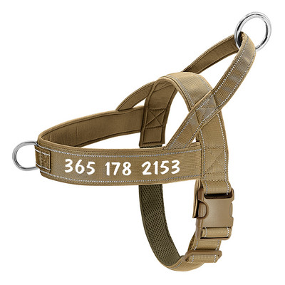 Isikupärastatud nailonist koerarakmed, helkurtõmbevabad koerarakmed keskmistele suurtele koertele saksa lambakoera treenimiseks mõeldud lemmikloomatarbed