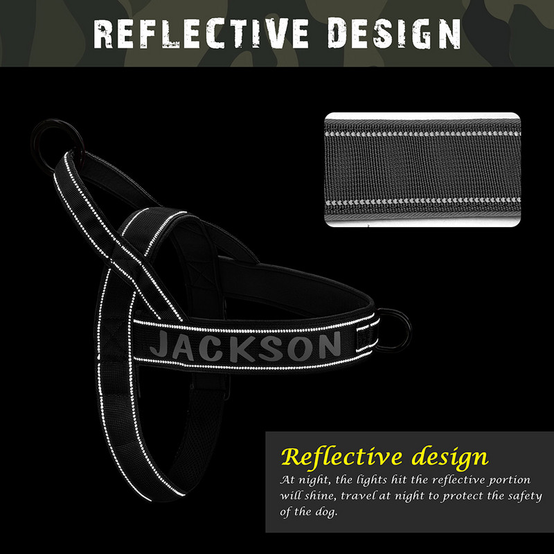 Isikupärastatud nailonist koerarakmed, helkurtõmbevabad koerarakmed keskmistele suurtele koertele saksa lambakoera treenimiseks mõeldud lemmikloomatarbed