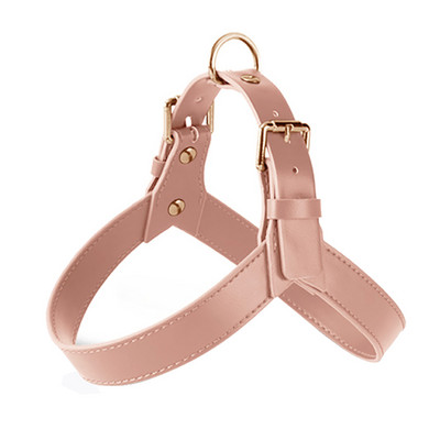 Piept ham pentru câini din piele PU pentru vestă pentru câini costum cu bandă pentru piept pentru câini mici, mijlocii mari, plimbare în aer liber Accesorii pentru animale de companie pentru animale