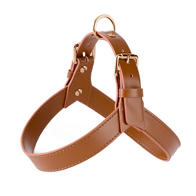 Piept ham pentru câini din piele PU pentru vestă pentru câini costum cu bandă pentru piept pentru câini mici, mijlocii mari, plimbare în aer liber Accesorii pentru animale de companie pentru animale