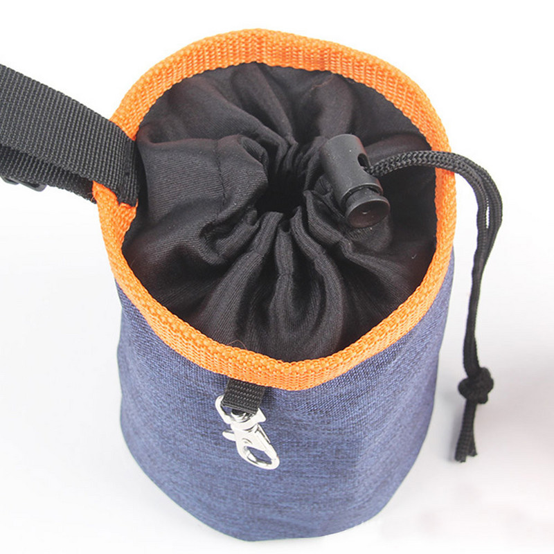 Husă portabilă pentru tratarea câinelui pentru pisici Genți de dresaj pentru câini Container pentru hrana pentru animale de companie Recompensa pentru gustare pentru cățelușă Geanta de talie pentru agilitate în aer liber Produs pentru animale de companie