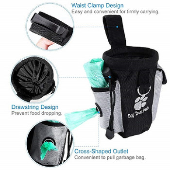 Φορητή τσάντα εξωτερικού χώρου για εκπαίδευση σκύλου Τσάντα σνακ Προμήθειες για κατοικίδια Ισχυρή αντοχή στη φθορά Μεγάλη χωρητικότητα τσάντα μέσης Pet Shop Ανθεκτική