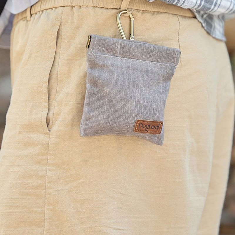 Matkakutsika reisimine Toidu hoiuruum õues suupistekott Lemmiklooma taskukott Koolitus maiuspalakott Suupistete rahakott