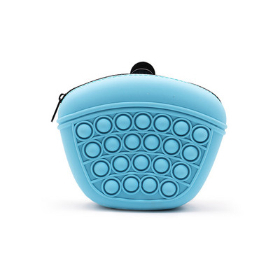 Kaasaskantav lemmikloomade suupistekott Silikoonist sööda hoiukotike Koerte koolitus maiuspala koerte kuulekus õues toidupreemia Tõmblukuga vöökotid