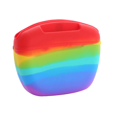 Geantă portabilă pentru dresaj pentru câini, din silicon, pentru animale de companie, husă pentru momeală pentru gustare