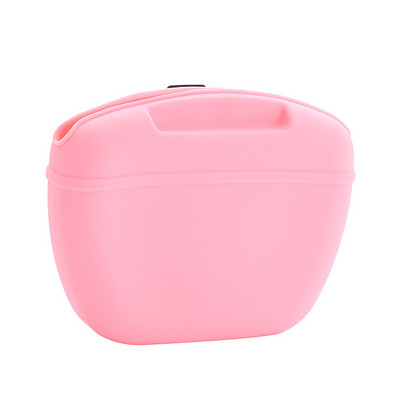 Geantă portabilă pentru dresaj pentru câini, din silicon, pentru animale de companie, husă pentru momeală pentru gustare