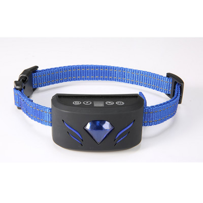 Dog Bark Collar Επαναφορτιζόμενο κολάρο εκπαίδευσης κατά του γαβγίσματος Ανακλαστικό κολάρο σκύλου για μικρά μεσαία μεγάλα σκυλιά Αναβαθμισμένη εργασία Flash