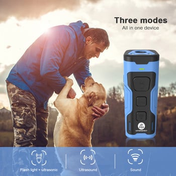 Υψηλής ισχύος Espanta Cachorro Ultrassonico Auyentador Perros Dog Stop Anti Barking Device Repeller Dogs Perros Εκπαιδευτικός εξοπλισμός