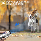Koera haukumise kontrollseadmed Taaslaetav haukumisvastane seade koos hoiatusrežiimidega Ultraheliseade LED-taskulambiga