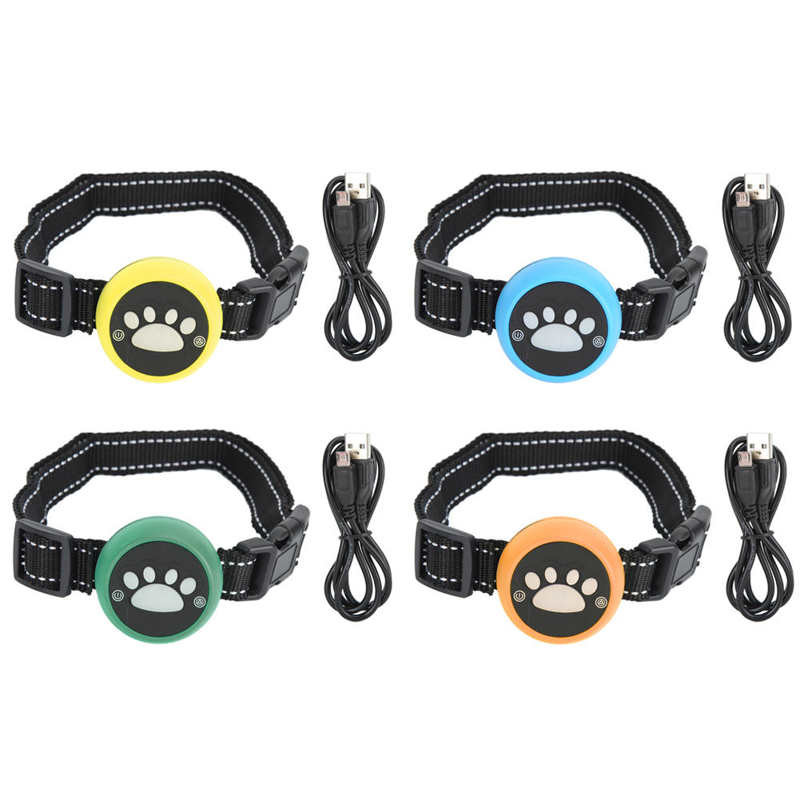 Intelligentne haukumisvastane koera kaelarihm Laetav koerte treeningkaelarihm Veekindlad haukumise peatamise kaelarihmad Kodus Lemmikloomakoerte tarvikud