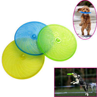 Πλαστικό κατοικίδιο σκύλος Πετώντας δίσκος για παιχνίδι σε εξωτερικό χώρο Παιχνίδι Ανθεκτικότητα στο δάγκωμα Παιχνίδια για προμήθειες κατοικίδιων ζώων Εκπαίδευση σκύλων